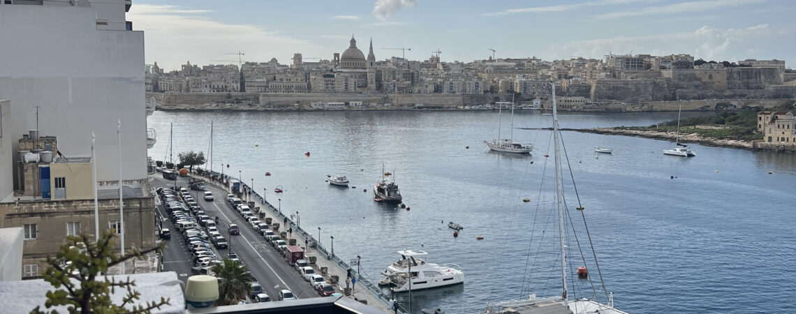View over Valletta